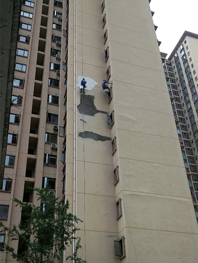 長安錦繡城外墻維修